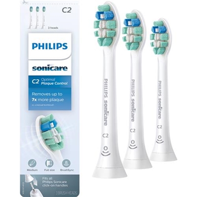 Philips Sonicare C2 Plaque Control 3 Replacement Brush Heads