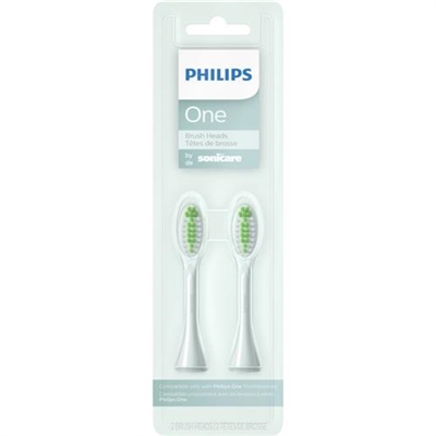 Philips One by Sonicare 2 Replacement Brush Heads Mint