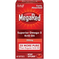 Schiff MegaRed Superior Omega 3 Krill Oil 60 Softgels