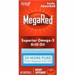 Schiff MegaRed Advanced Superior Omega 3 Krill Oil 40 Softgels