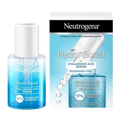 Neutrogena Hydro Boost Hyaluronic Acid Serum Fragrance Free 1oz / 30ml