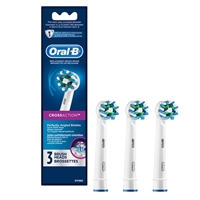 OralB CrossAction 3 Replacement Brush Heads