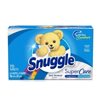 Snuggle SuperCare Sea Breeze Dryer Sheets 70 Sheets