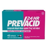 Prevacid 24HR Lansoprazole Delayed Release Capsules Acid Reducer 42 Capsules