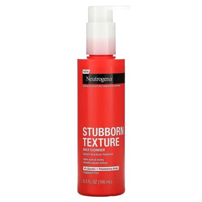 Neutrogena Stubborn Texture Daily Cleanser 6.3oz 186ml