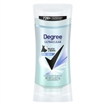 Degree UltraClear Black + White Deodorant Pure Clean 2.6oz / 74g