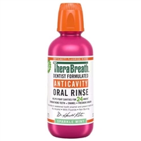 TheraBreath Anticavity Oral Rinse Sparkle Mint 1 L / 33.8oz