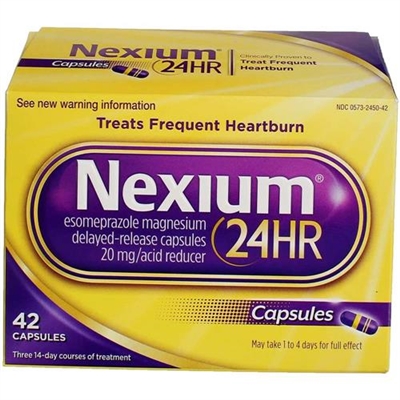 Nexium 24 HR Acid Reducer 42 Capsules