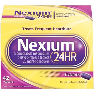 Nexium 24HR Acid Reducer 42 Tablets