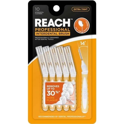Reach Extra Tight Interdental Brush 10 Interdental Cleaners