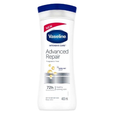 Vaseline Intensive Care Advanced Repair Fragrance Free Body Lotion 400ml