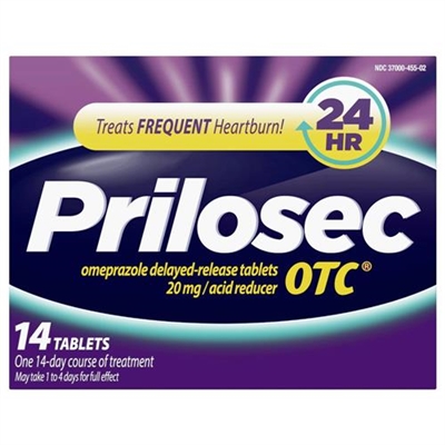 Prilosec OTC Acid Reducer 14 Tablets