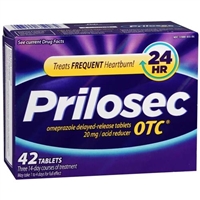 Prilosec OTC 24 Hour Acid Reducer 42 Tablets