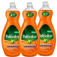 Palmolive Ultra Pure + Clear Antibacterial Liquid Dish Soap Mild Citrus Scent 3 Packs 32.5oz / 961ml