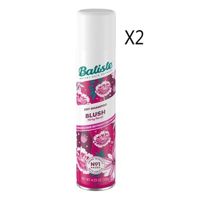 Batiste Dry Shampoo Blush Flirty Floral 120g / 200ml 2 Packs