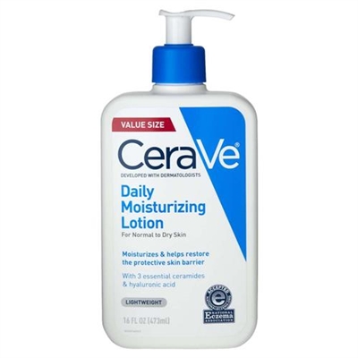 CeraVe Daily Moisturizing Lotion Normal to Dry Skin 16oz / 473ml