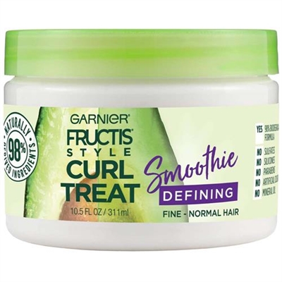 Garnier Fructis Style Curl Treat Smoothie Leave In Styler 10.5oz / 311ml
