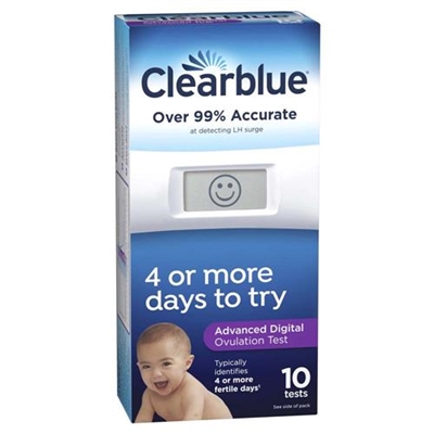 Clearblue Advanced Digital Ovulation Test 10 Tests