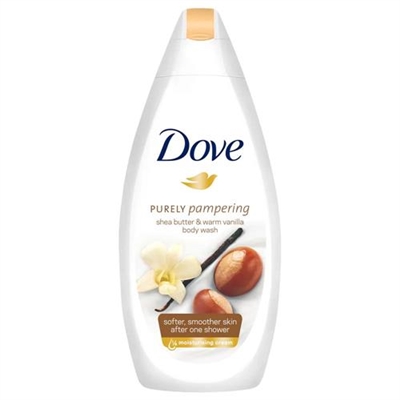 Dove Purely Pampering Body Wash Shea Butter And Warm Vanilla 16.9oz / 500ml