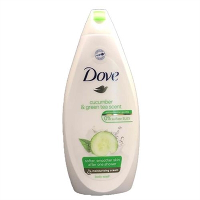 Dove Body Wash Cucumber And Green Tea Scent 16.9oz / 500ml
