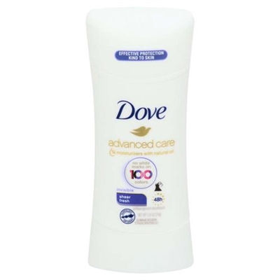 Dove Advanced Care Invisible 48 Hour Deodorant Sheer Fresh 2.6oz / 74g