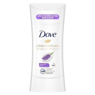 Dove Advanced Care 48 Hour Deodorant Lavender Fresh 2.6oz / 74g