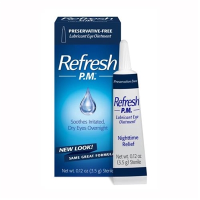 Refresh P.M. Lubricant Eye Ointment 0.12oz / 3.5g