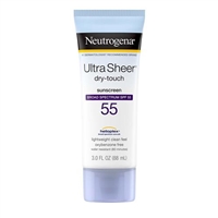 Neutrogena Ultra Sheer Dry Touch Sunscreen SPF 55 3oz / 88ml