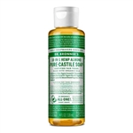 Dr. Bronners 18 In 1 Hemp Almond Pure Castile Soap 4oz / 118ml