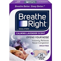 Breathe Right Calming Lavender Scent 26 Scented Strips
