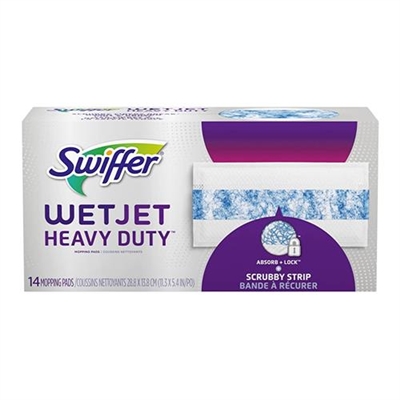 Swiffer Wetjet Heavy Duty 14 Mopping Pads