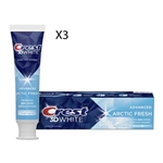 Crest 3D White Whitening Toothpaste Advanced Artic Fresh 3.8oz / 107g 3 Packs