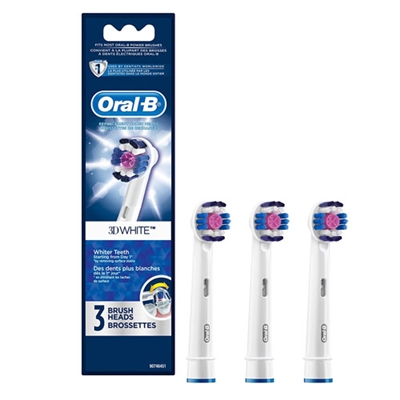 OralB 3D White 3 Replacement Brush Heads