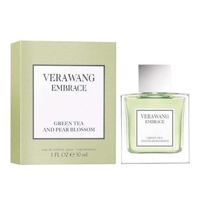 Embrace Green Tea And Pear Blossom by Vera Wang for Women 1oz Eau De Toilette Spray