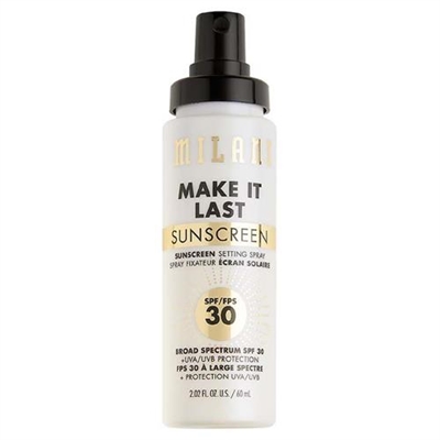 Milani Make It Last Sunscreen Setting Spray SPF 30 2.02oz / 60ml