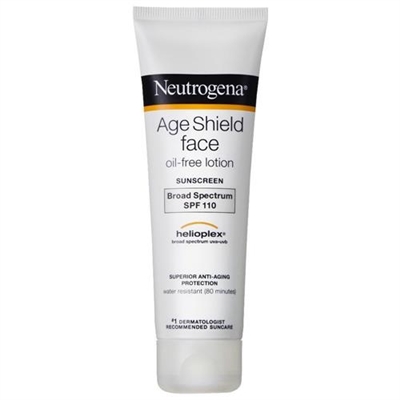 Neutrogena Age Shield Face OilFree Lotion SPF 110 3oz / 88ml