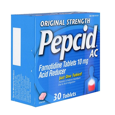 Pepcid AC Original Strength Acid Reducer 30 Tablets