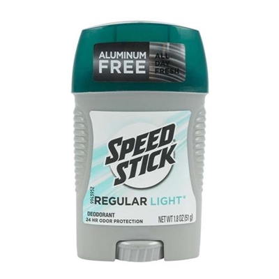 Speed Stick Regular Light Aluminum Free Deodorant 1.8oz / 51g