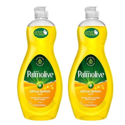 Palmolive Ultra Liquid Dish Soap Citrus Lemon Scent 20oz / 591ml 2 Packs