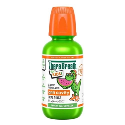 TheraBreath for Kids Anticavity Oral Rinse Wacky Watermelon 10oz / 296ml