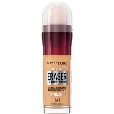 Maybelline Instant Age Rewind Eraser Treatment Makeup SPF 20 190 0.68oz / 20ml