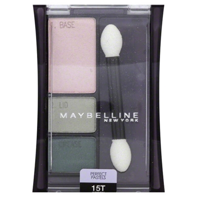 Maybelline Expert Wear Eyeshadow Perfect Pastels 15T Green Gardens 0.13oz / 3.6g