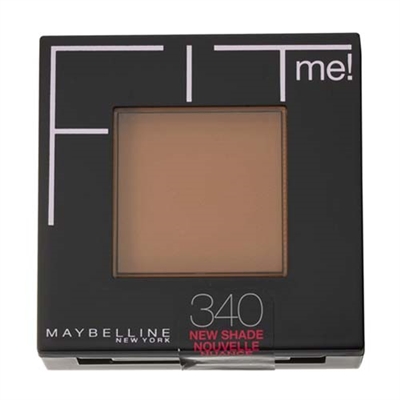 Maybelline Fit Me Pressed Powder 340 Cappuccino 0.3oz / 9g