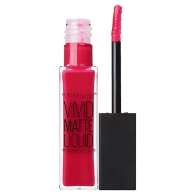 Maybelline Vivid Matte Liquid Lipstick 25 Fuchsia Ecstasy 0.26 oz / 7.7ml