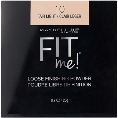 Maybelline Fit Me Loose Finishing Powder 10 Fair Light 0.7oz / 20g