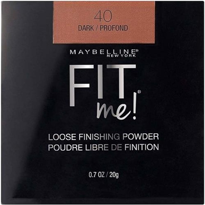 Maybelline Fit Me Loose Finishing Powder 40 Dark 0.7oz / 20g