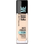 Maybelline Fit Me Matte + Poreless Foundation 105 Fair Ivory 1oz / 30ml