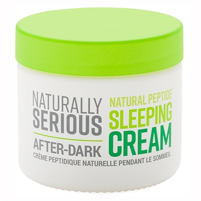 Naturally Serious After-Dark Natural Peptide Sleeping Cream 1.7oz / 50ml