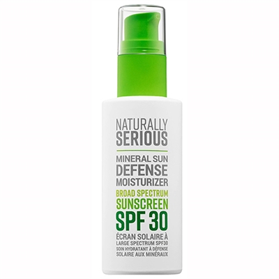 Naturally Serious Mineral Sun Defense Moisturizer SPF 30 2oz / 60ml