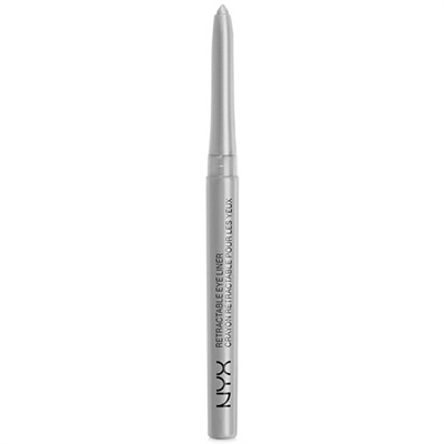 NYX Retractable Eye Liner 05 Silver 0.012 oz / 0.35g